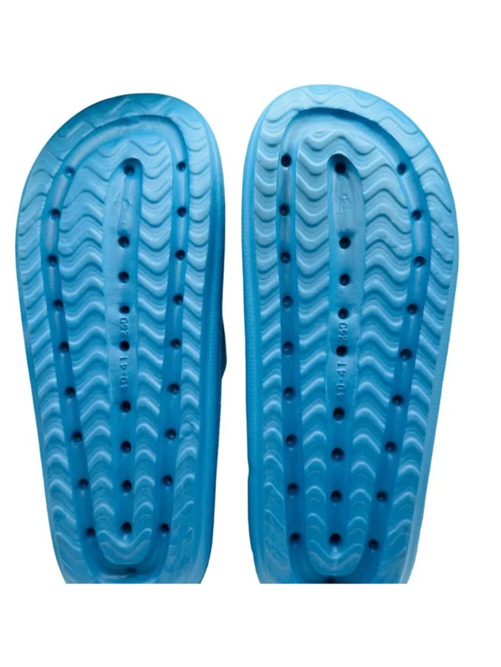 Freestyle Mens Blue Slide Sandals Size 40-41 Lightweight & Durable Design